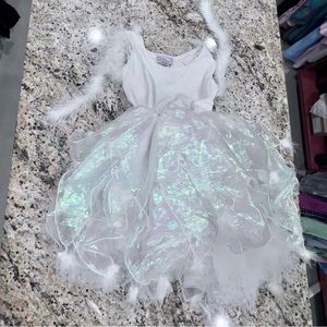 White snowflake fairy costume